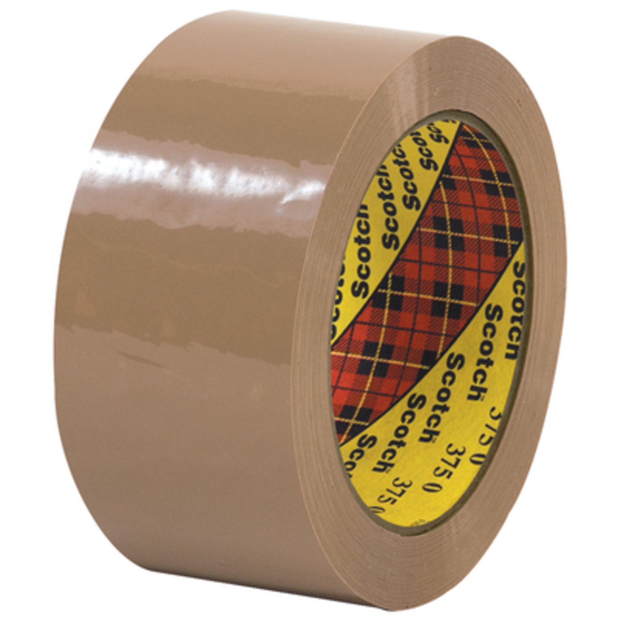 Scotch, 2in. x 55 yds. Tan Scotch Box Sealing T 375 36/CS, Model# T901375T
